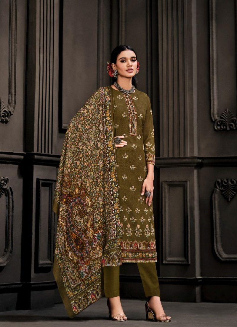 Zulfat Kashmira 2 Winter Wear Wholesale Ready Made Salwar Suits
